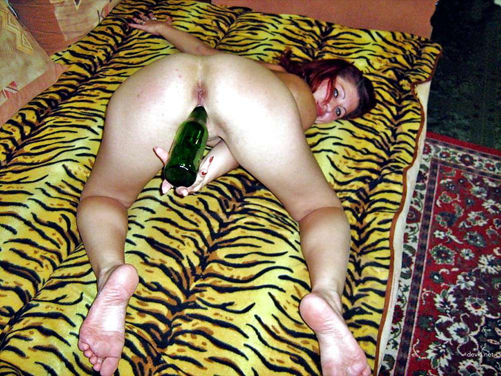 Села На Бутылку Порно Фото