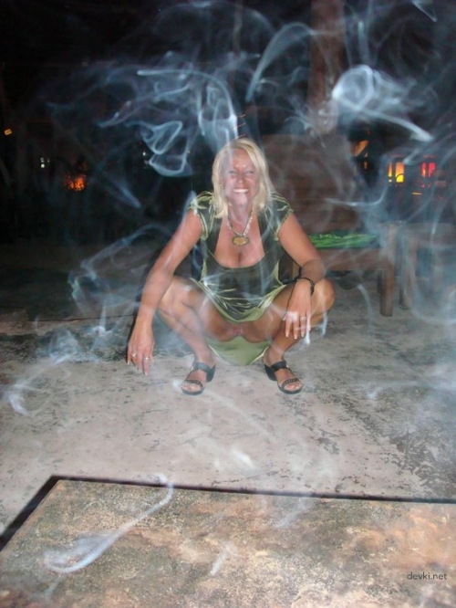 Mature Aunt with Huge Tits Gets Naughty