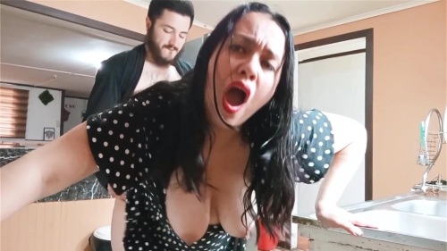 Hot Kitchen Sex with My StepMom