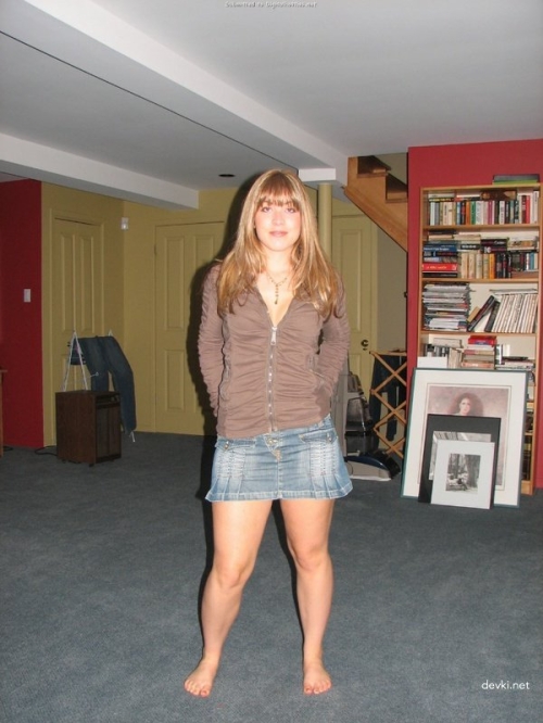 Explicit Young Woman Shows Boobs - Sexy Topless Girl Photo