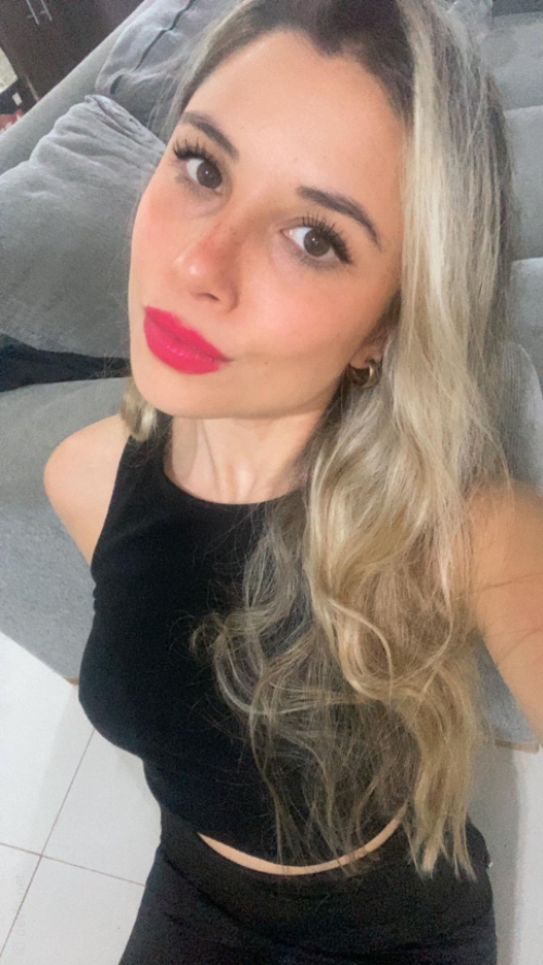 Young girl shows off her youth, body, and full pussy