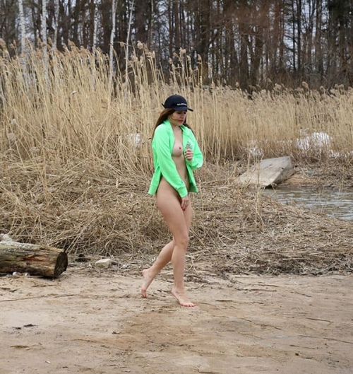 Naked Beauty by Winter Lake Edge