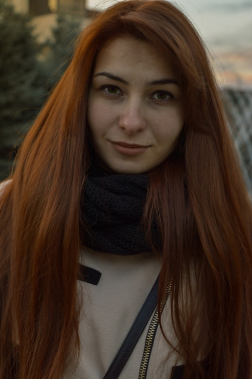 Beautiful Ukrainian woman showcases her stunning breasts