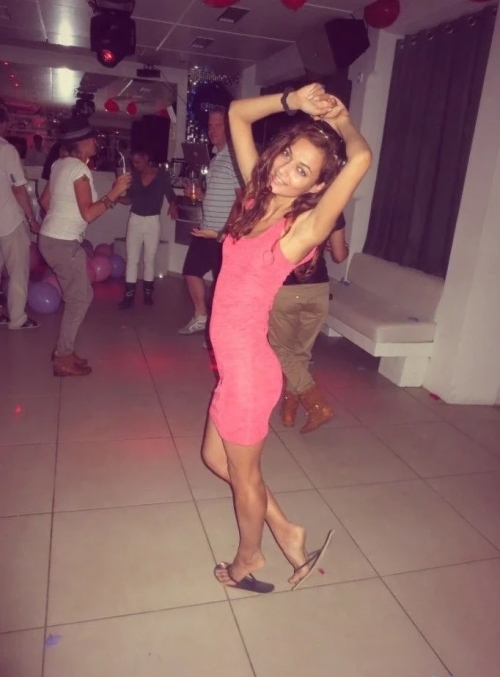 Club Slut Caught in Threesome