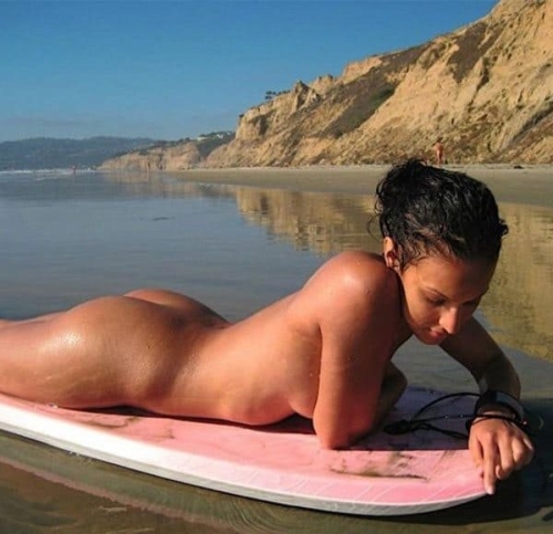 Explicit Nudists on Beach: Uncensored Naked Women Sunbathing
