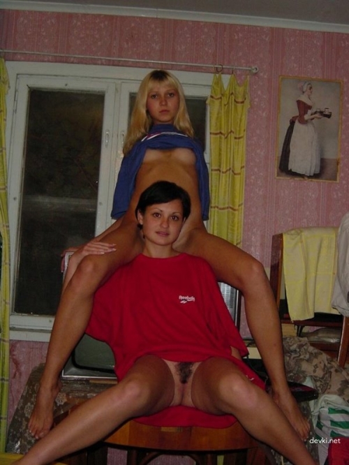 Wild Lesbian Orgy in Female Dormitory - Explicit Girls Only Action