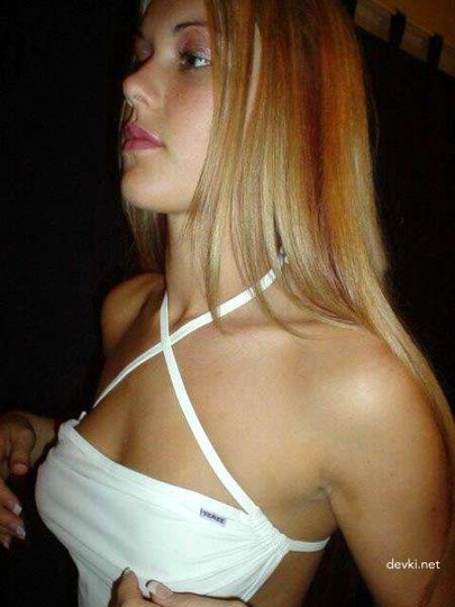 Sexy Blonde Bombshell in Fitting Room: Seductive Try-On Session