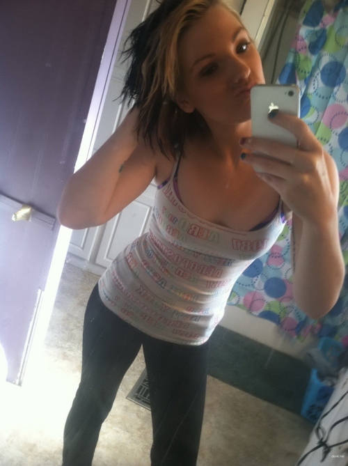 Selfie of a Sexy Woman: Bold and Explicit Photo Captured by Herself