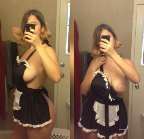 Voluptuous Selfie: Busty Babe Flaunts Assets in Provocative Pose