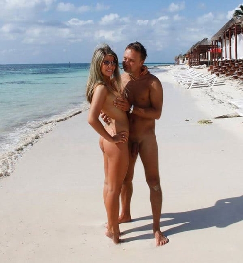 Explicit Nude Sunbathers on Beach - Unfiltered Nudists Enjoying Sun