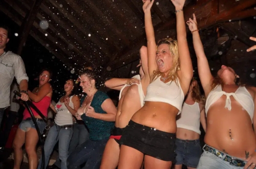 Wet Girls' Tits at Party: Explicit and Bold Photos