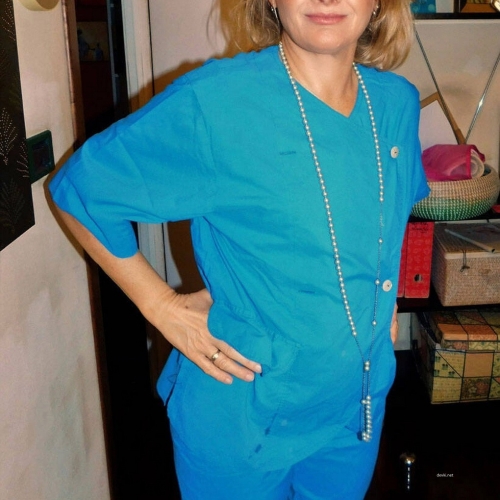 Nurse Comes Home to Strip Down: Explicit Nurse Strips Naked at Home