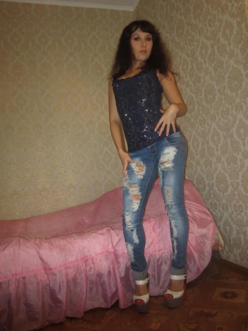 Jeans Stripping Anal Self-Penetration Action