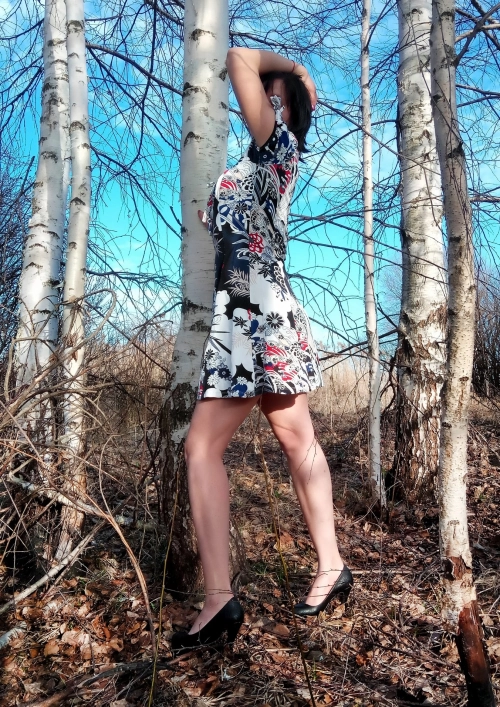 Hot Wife Vika Exposing All in Nature - Explicit Outdoor Photoshoot
