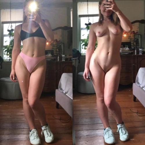 Skinny Babe Poses Nude: Explicit Photo Shoot