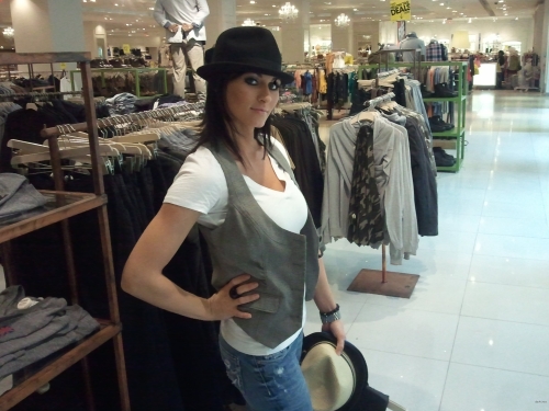 Brunette with Huge Tits Sucks Cock - Busty Babe Blowjob XXX Video