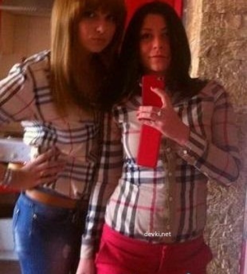 Two naughty girlfriends having fun: Explicit girl-on-girl action!