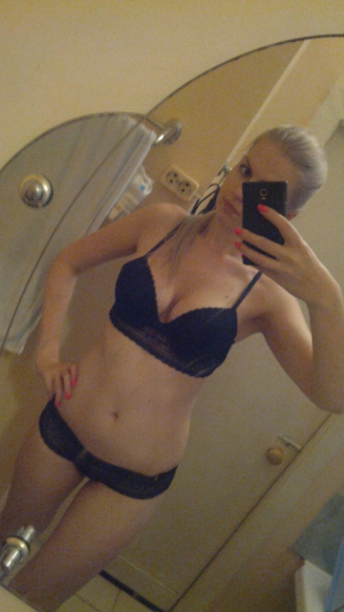 Seductive Girl Taking Sexy Photos for Adults