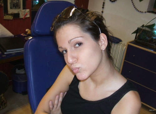 Slut Sucks Cock - Hardcore Blowjob Photo