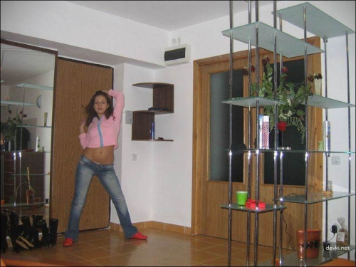 Sun-Kissed Girl Strips on Bed at Home - Explicit Bedroom Photoshoot