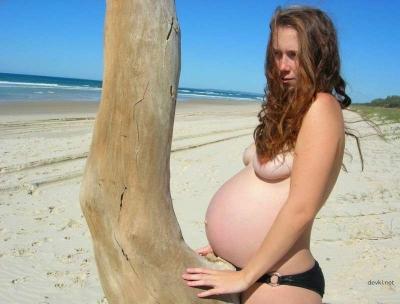 Фото беременных девушек голышом