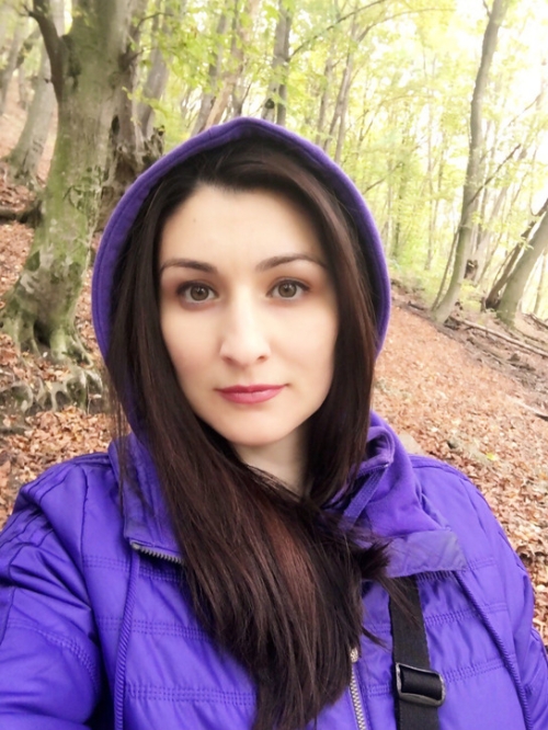 Beautiful woman stripping in amateur photos