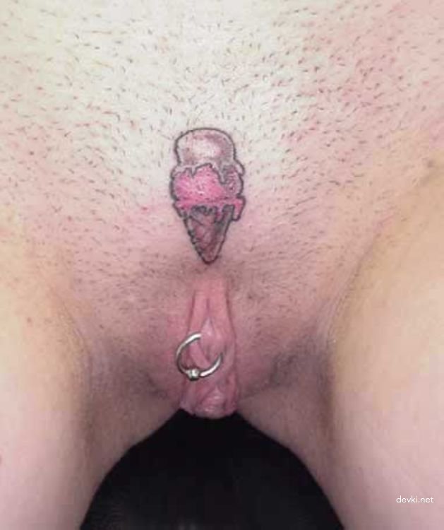 Порно татуировки на пизде (82 фото) - секс фото