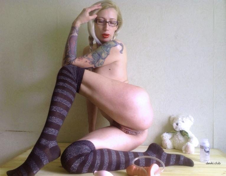 Секс фото развратной блондинки